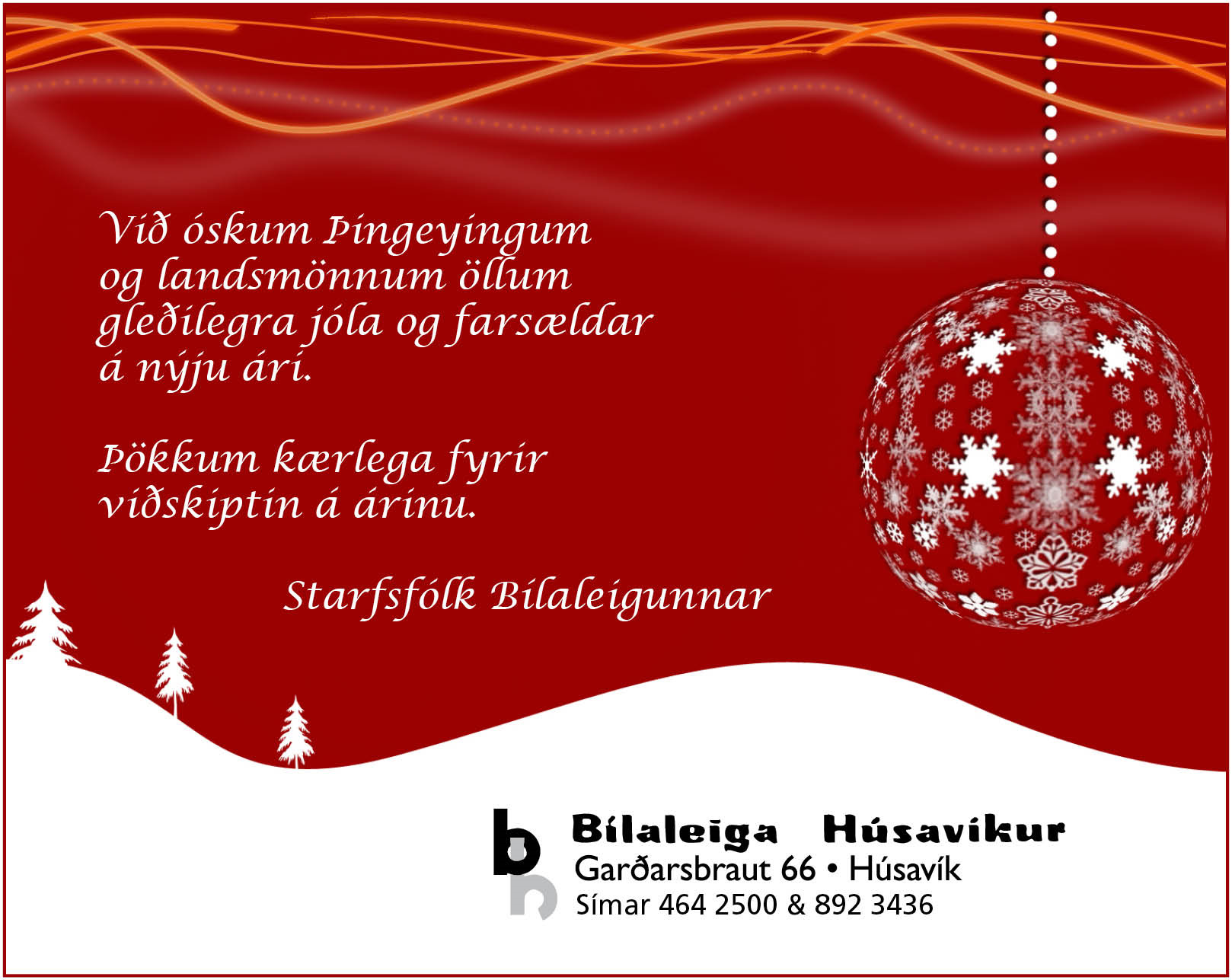 jólakveðja í Skránni 2025